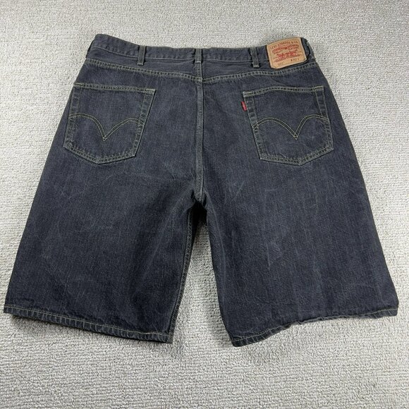 Levi’s 569 Denim Shorts Black Men’s Size 40 x 10 - Picture 3 of 6